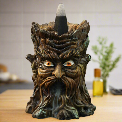 Mini Tree Backflow Incense Cone Burner