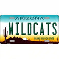 Wildcats Arizona Novelty Metal License Plate