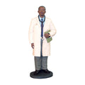 Black Male Doctor Figurine