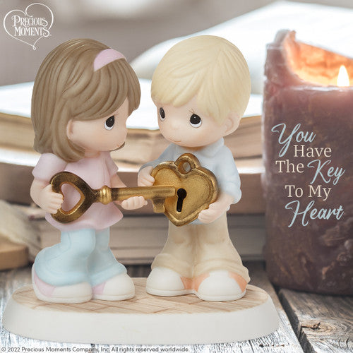 Precious Moments You Have the Key To My Heart Figurine