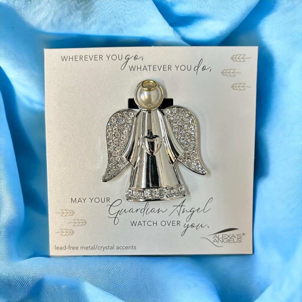 Guardian Silver Bedside Angel