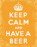 Keep Calm And Have A Beer - Tin Sign