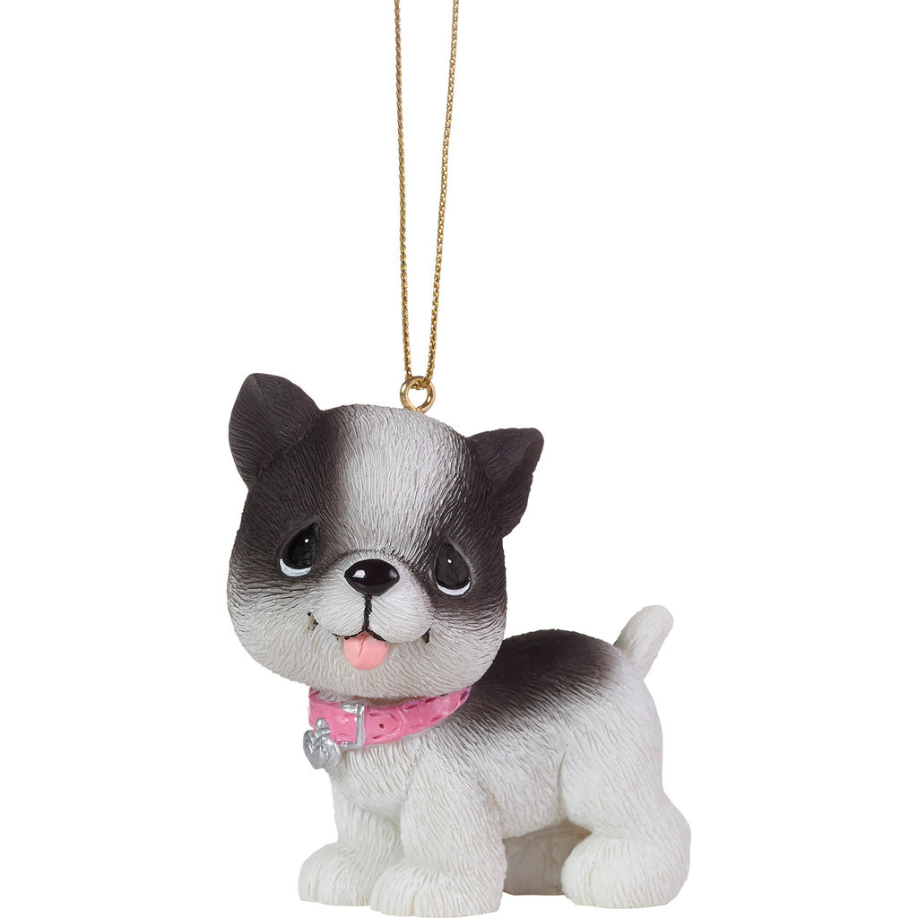 Raise the Woof French Bulldog Precious Moments Ornament