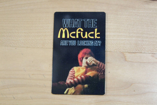 What the McFuck  // Metal Magnet