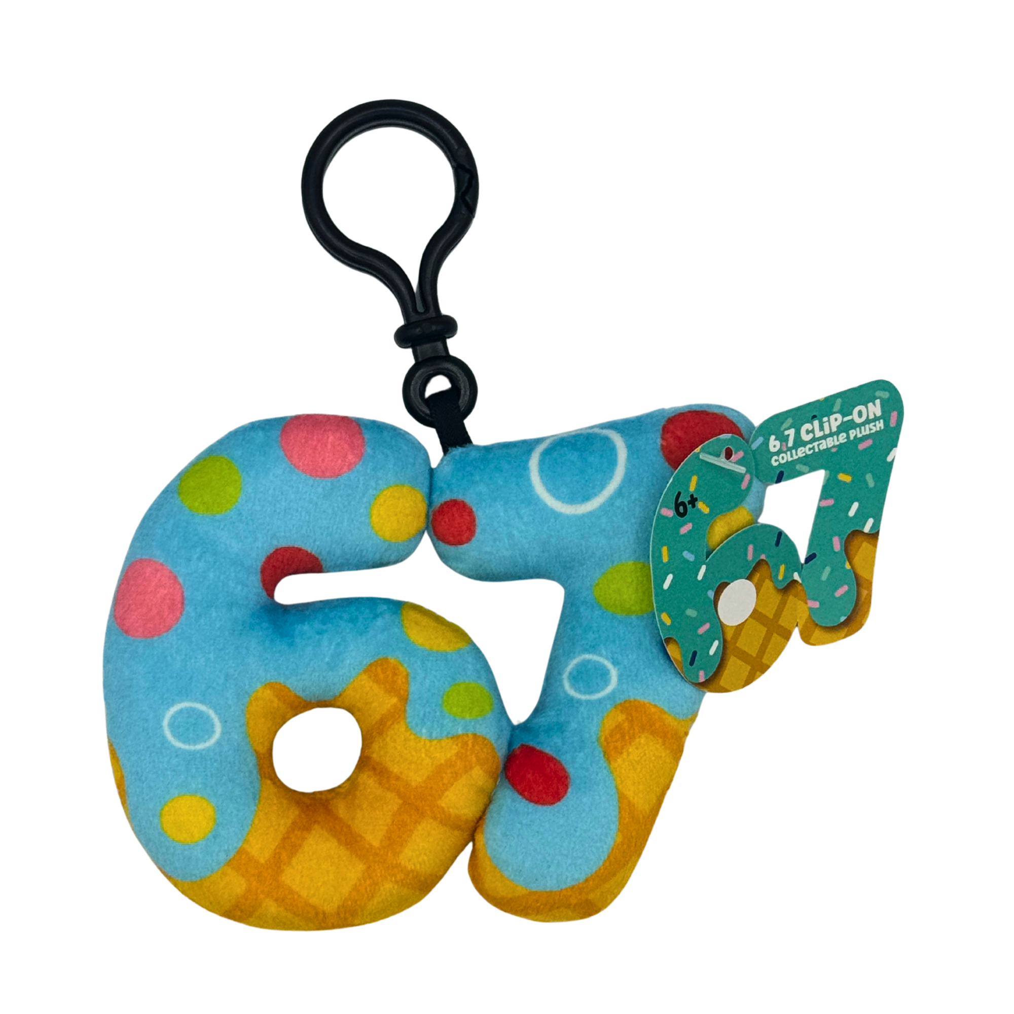 6-7 Clip On Plush