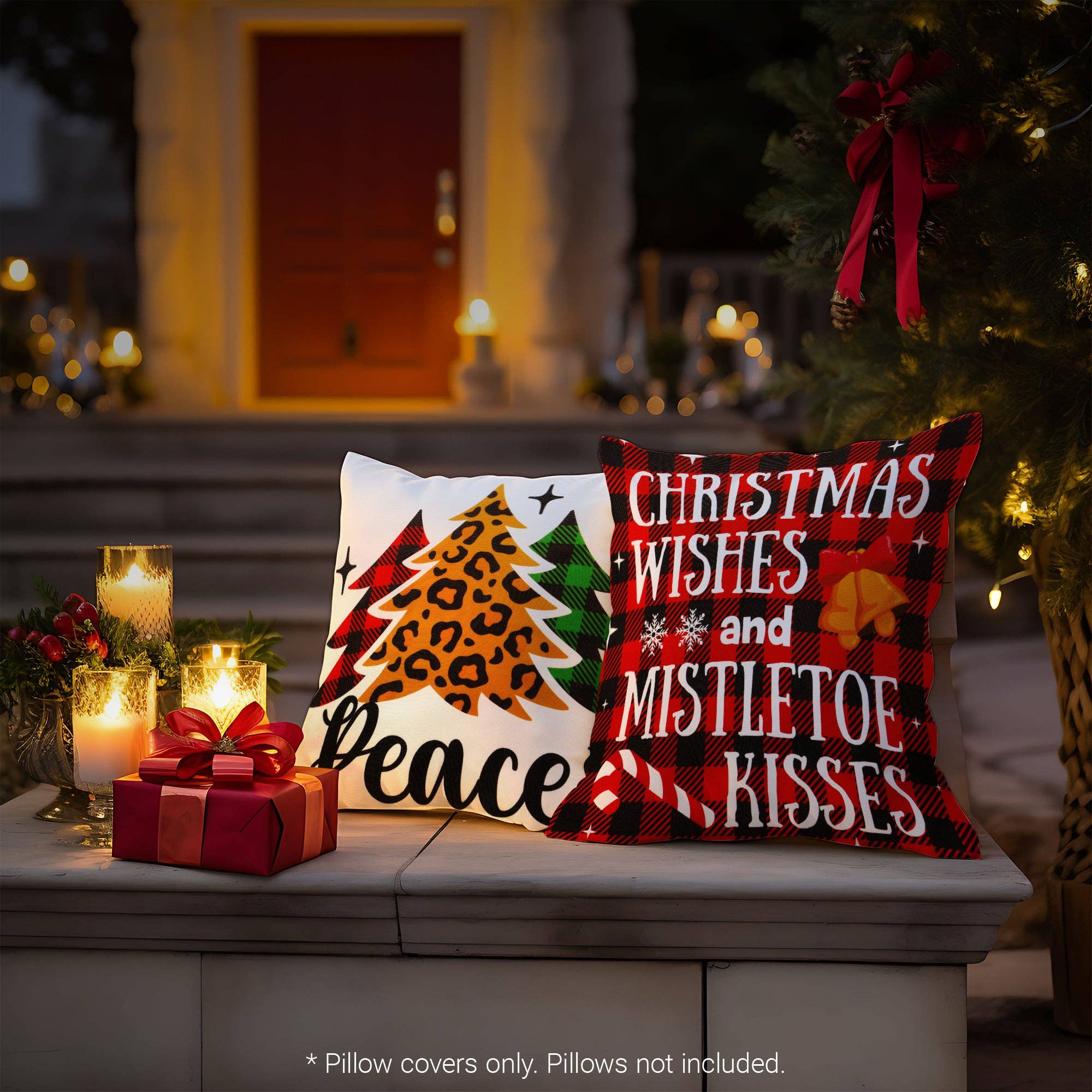 Christmas Decoration Farmhouse Throw Pillows