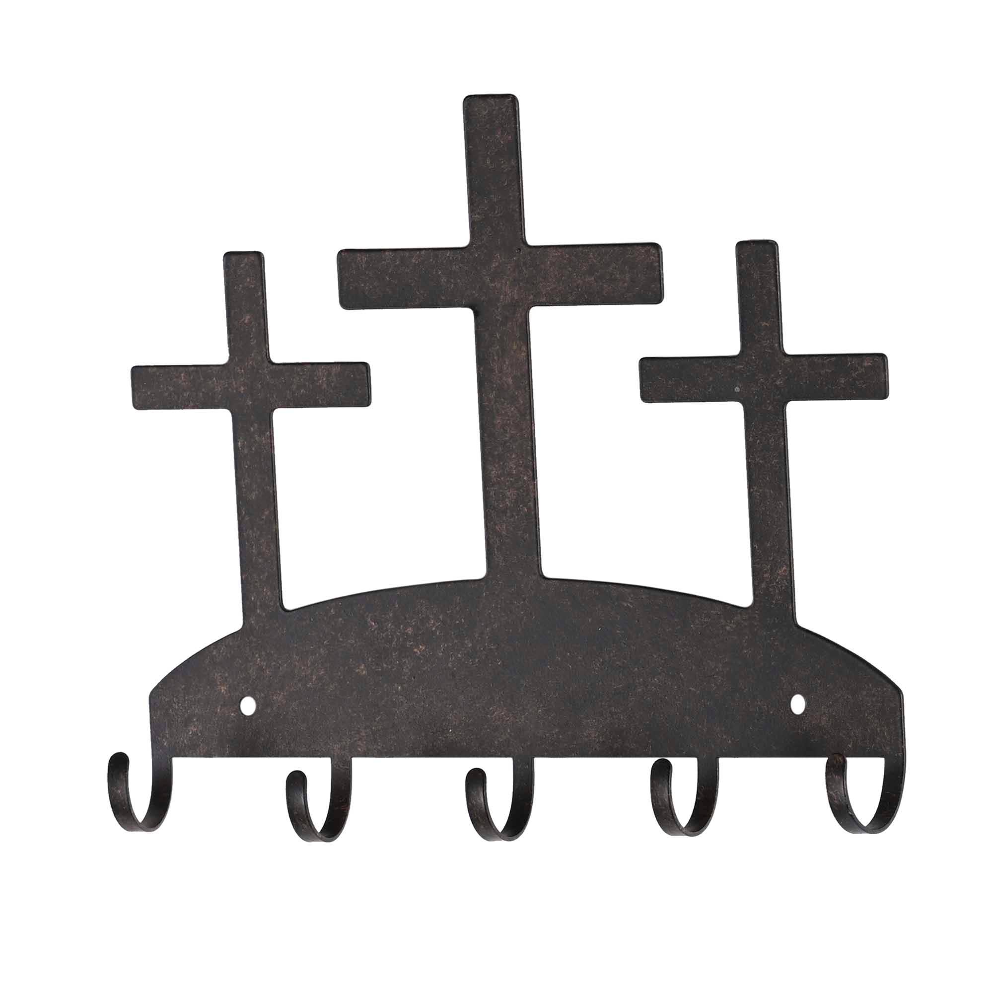 Calvary Cross Keyring Hook