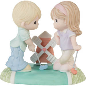 Our Love is a Hole in One Precious Moments Figurine