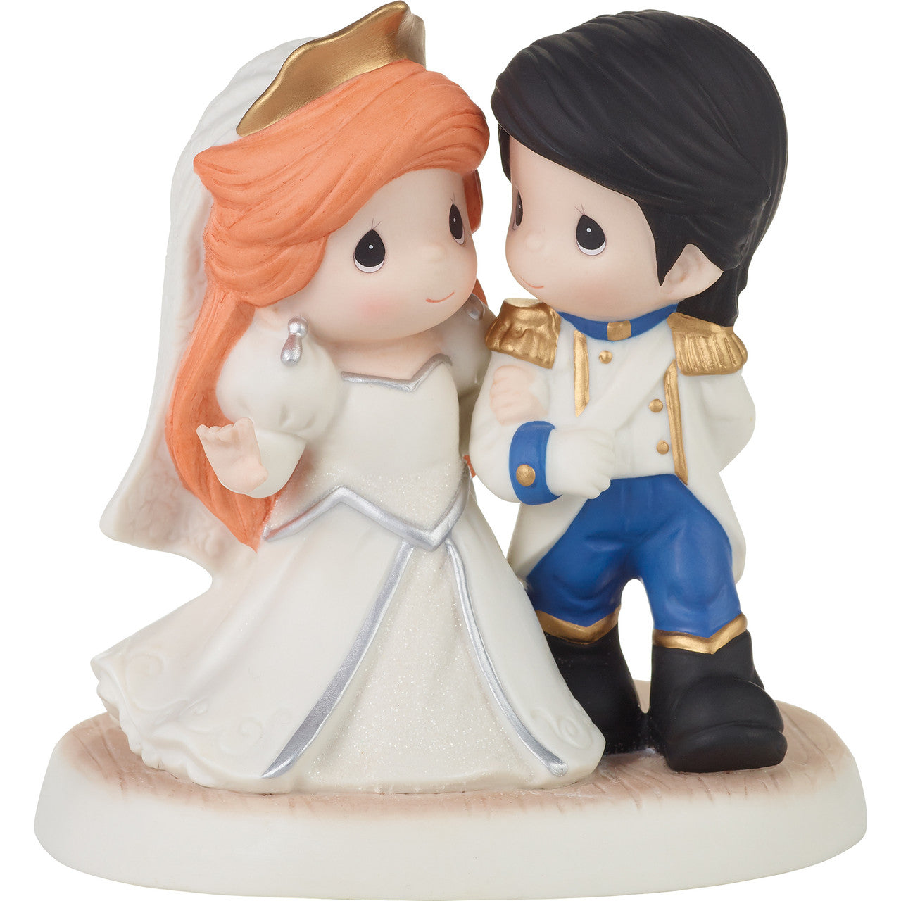 And They Lived Happily Ever After The Little Mermaid Disney Precious Moments Figurine