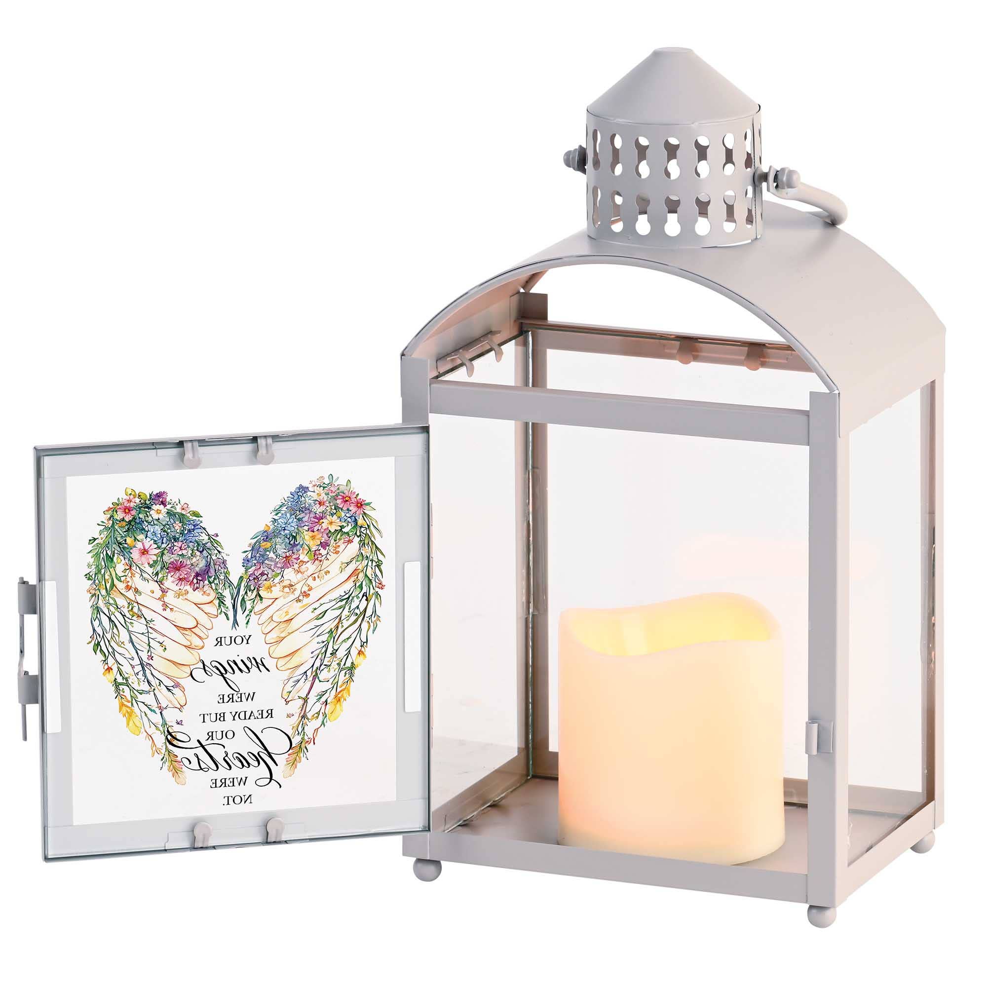 Your Wings Were Ready But Our Hearts Were Not Memorial Lantern