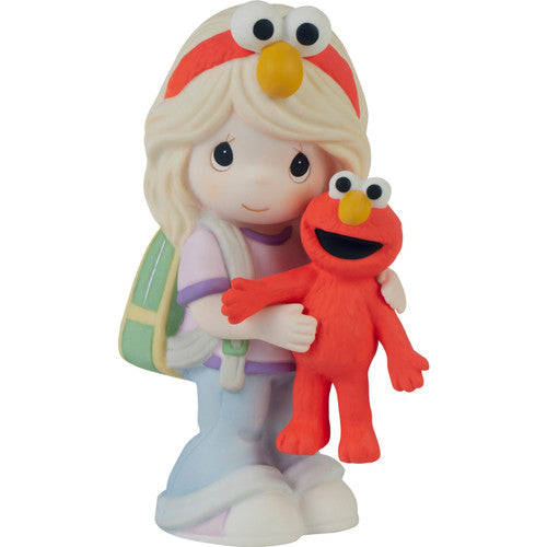 I'm Your Biggest Fan Blonde Girl Sesame Street Precious Moments Figurine