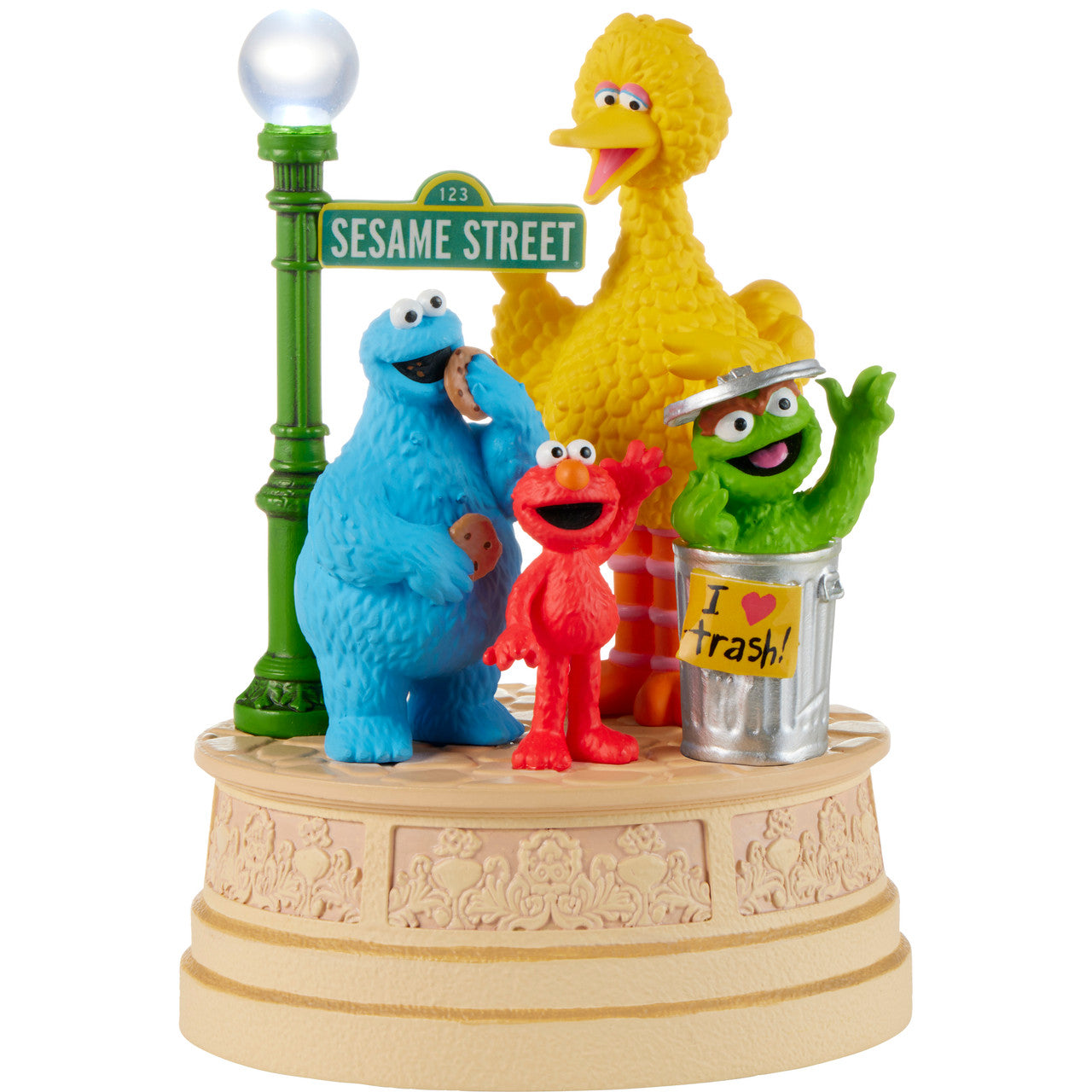 Friends Make the World Go Around Precious Moments Sesame Street Musical