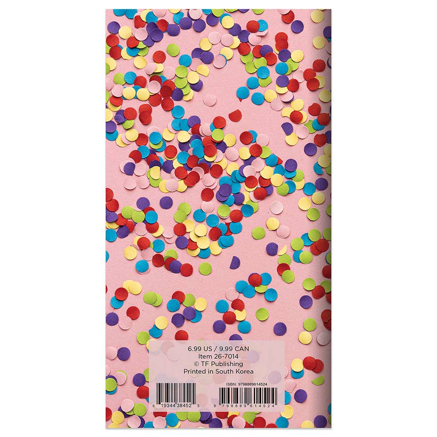 2026-2027 Confetti Party Small Monthly Pocket Planner
