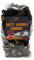 Dutch Salty Licorice with Caramel Center 11oz Bag