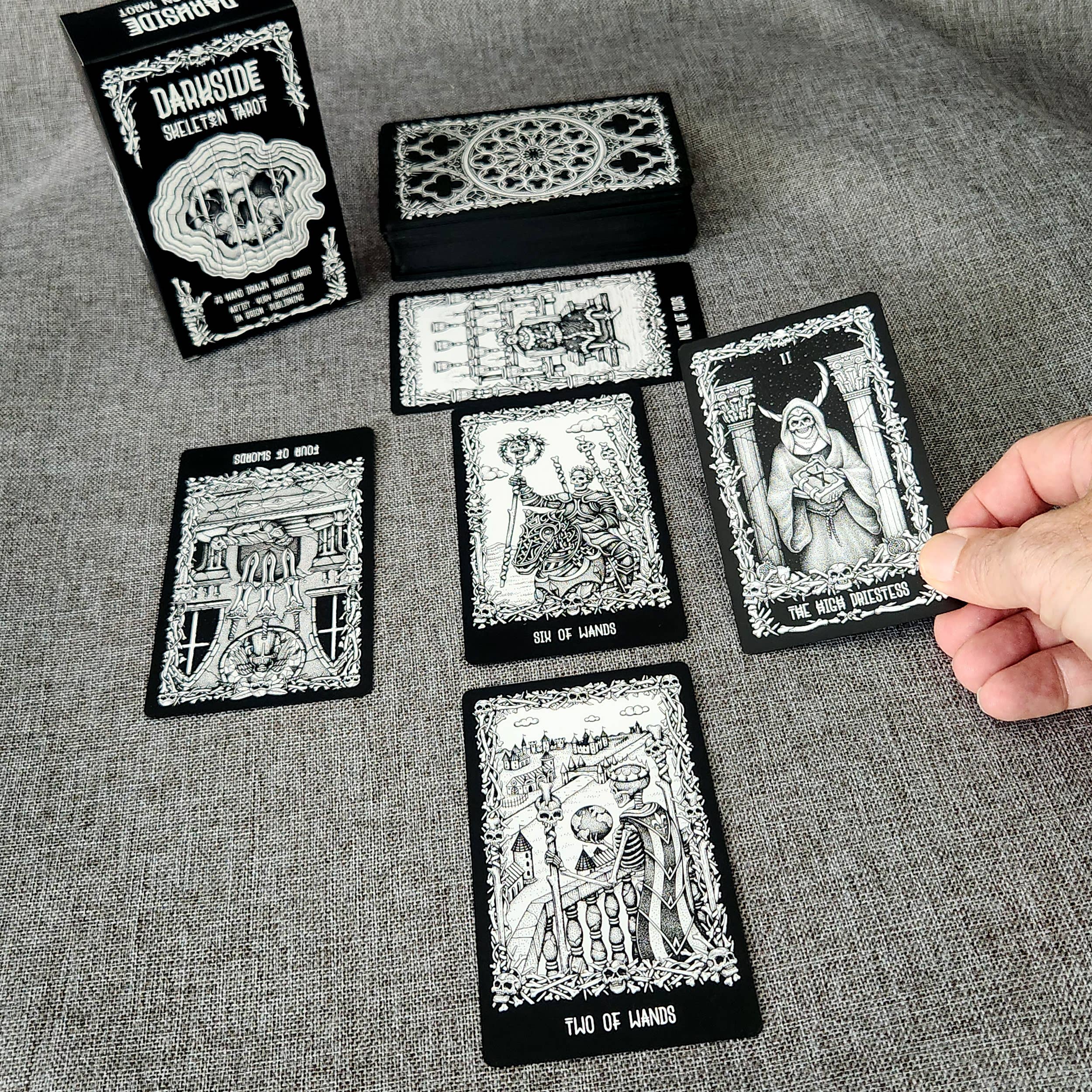Darkside Skeleton Tarot Deck of Cards