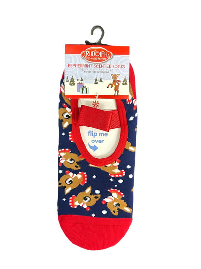 Rudolph Peppermint Scented Ballet Socks