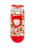 Rudolph and Clarice Peppermint Scented Ballet Socks