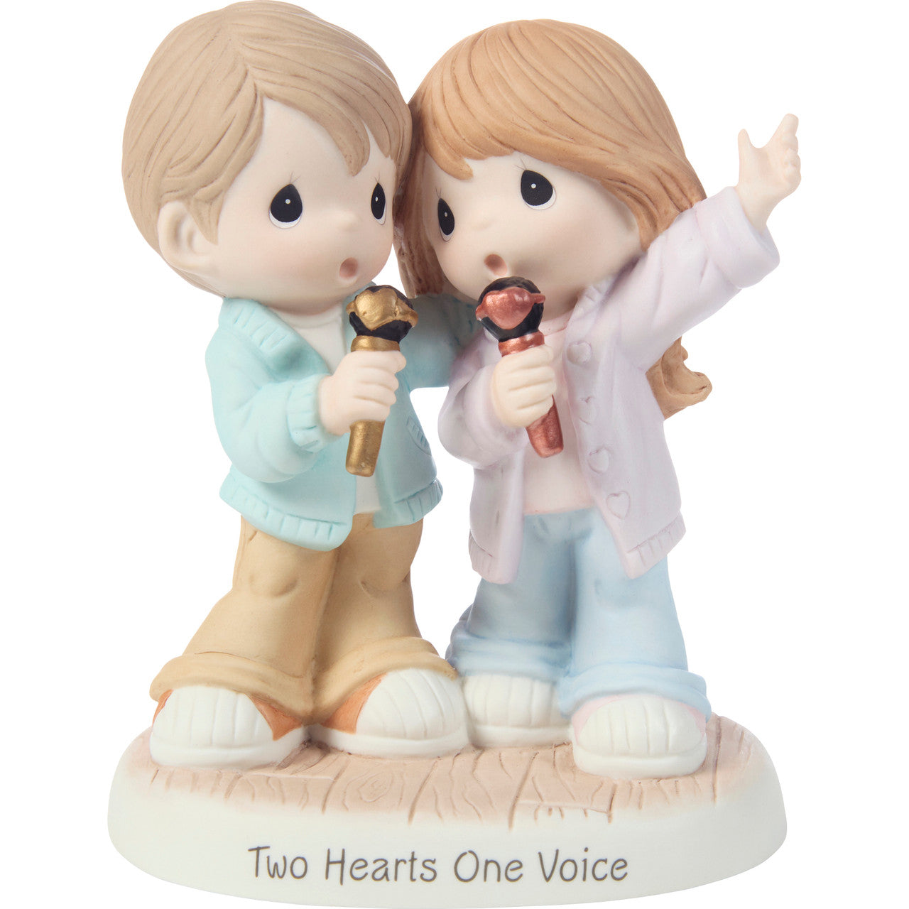 Two Hearts One Voice Precious Moments Figurine