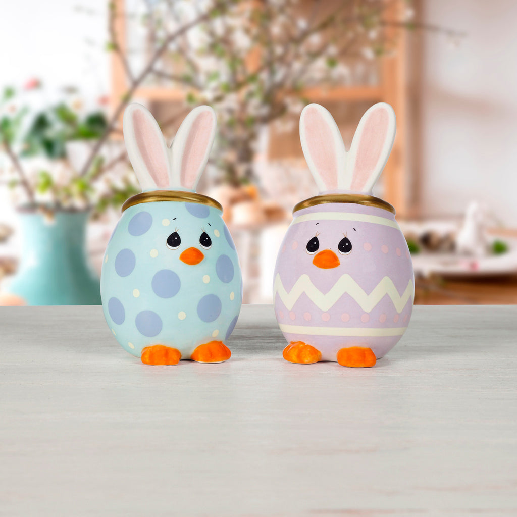 Angeled Eggs Bunny Salt and Pepper Set