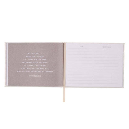 Guest Book White/Gold Mr. & Mrs. Better Together