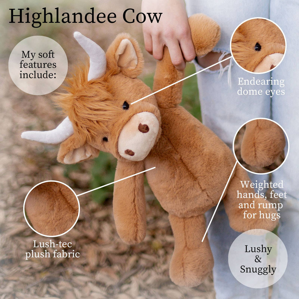 Highland Cow Plush Toy