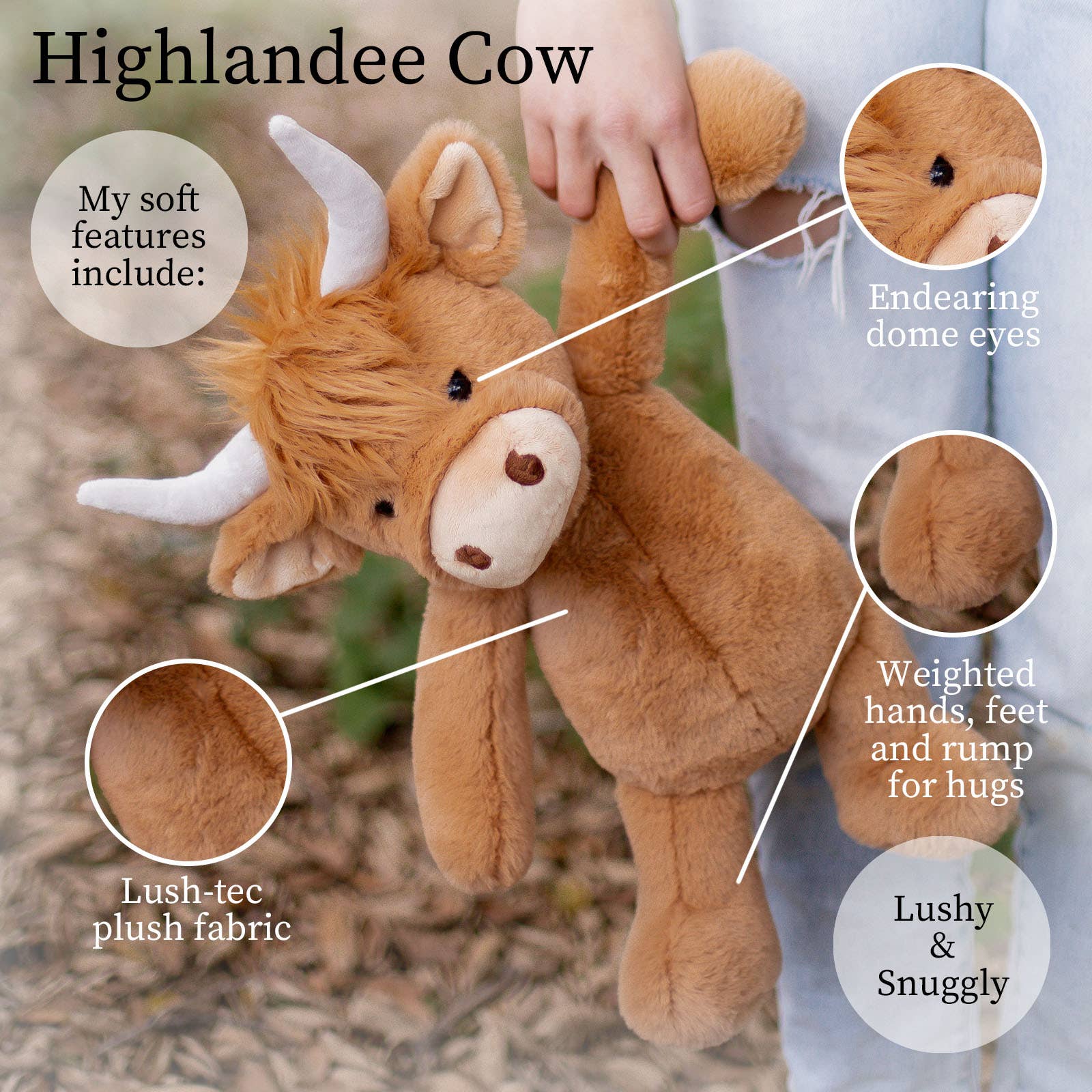 Highland Cow Plush Toy