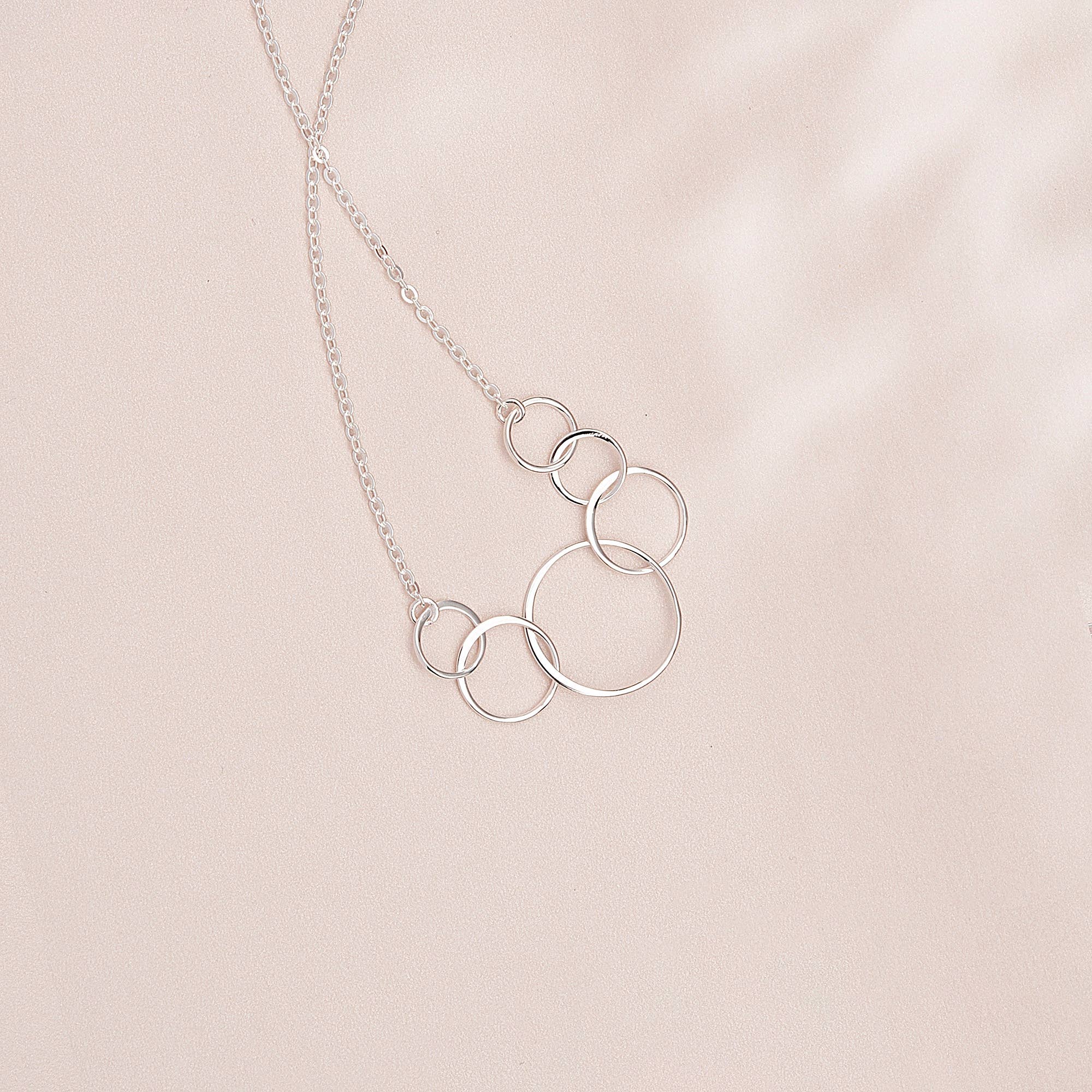 Happy 60th Birthday Sterling Silver Necklace Jewelry Set