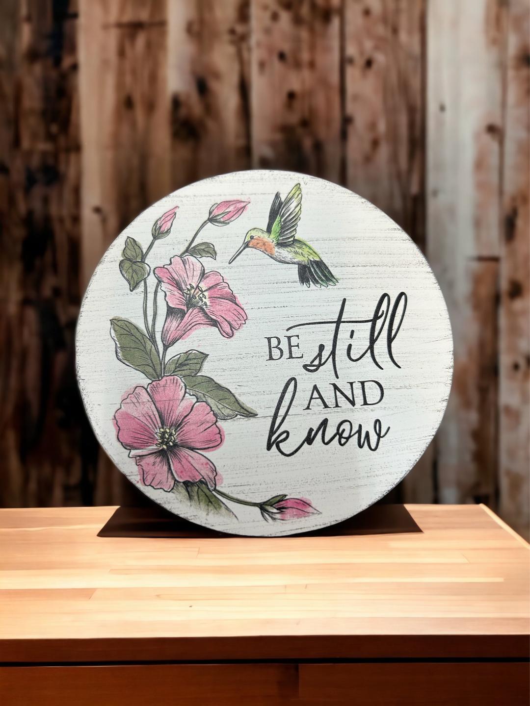 Be Still and Know Trinket Box