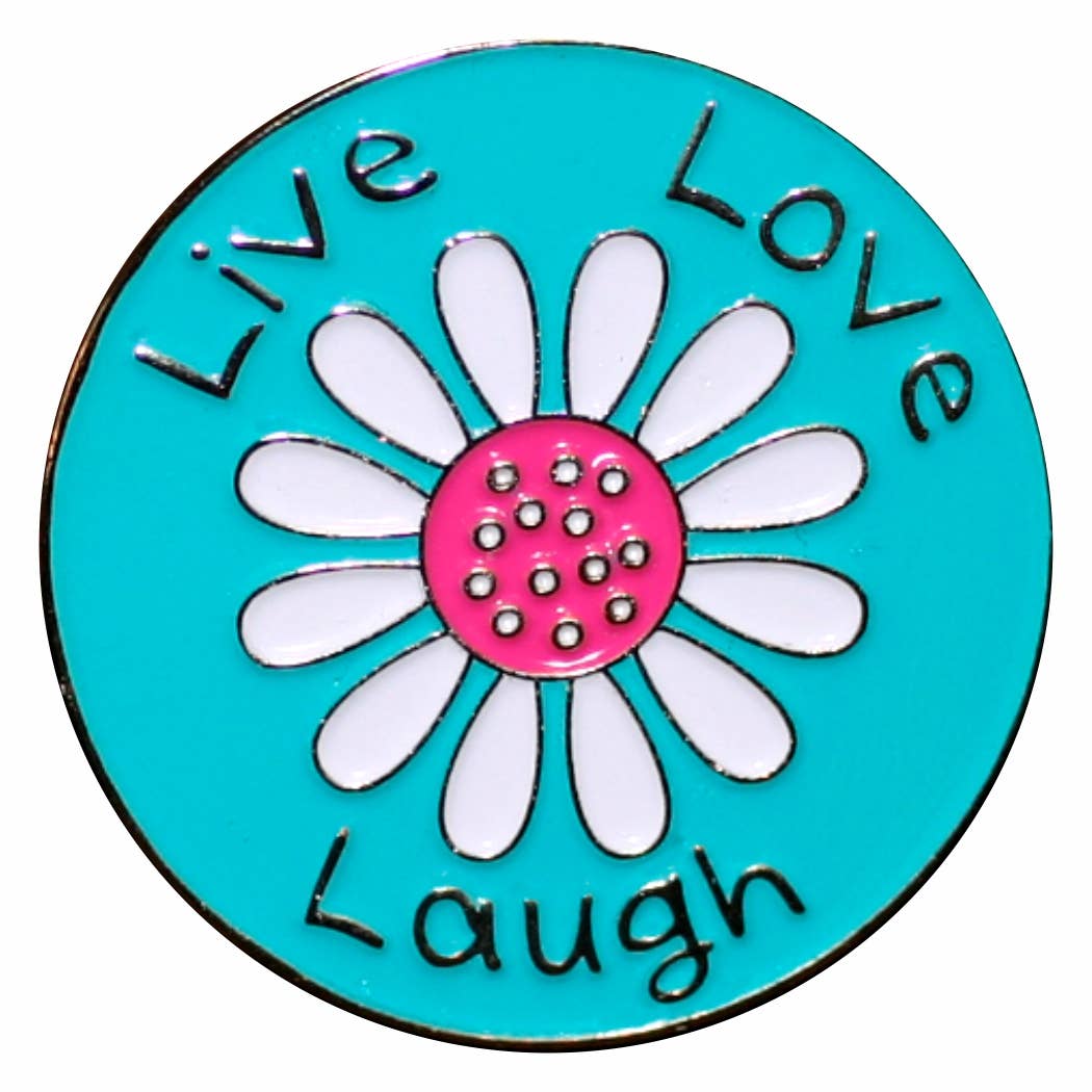 Live Love Laugh Badge Holder