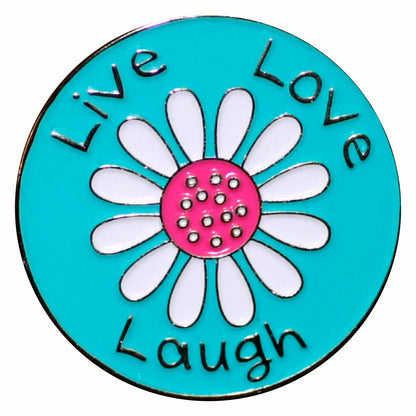 Live Love Laugh Badge Holder