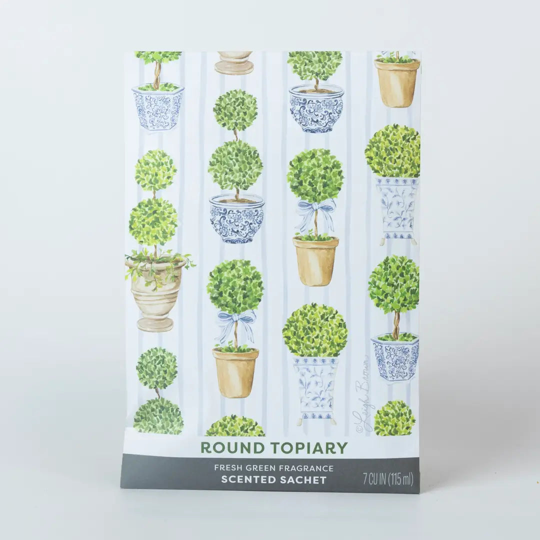 English Ivy/Round Topiary Sachet