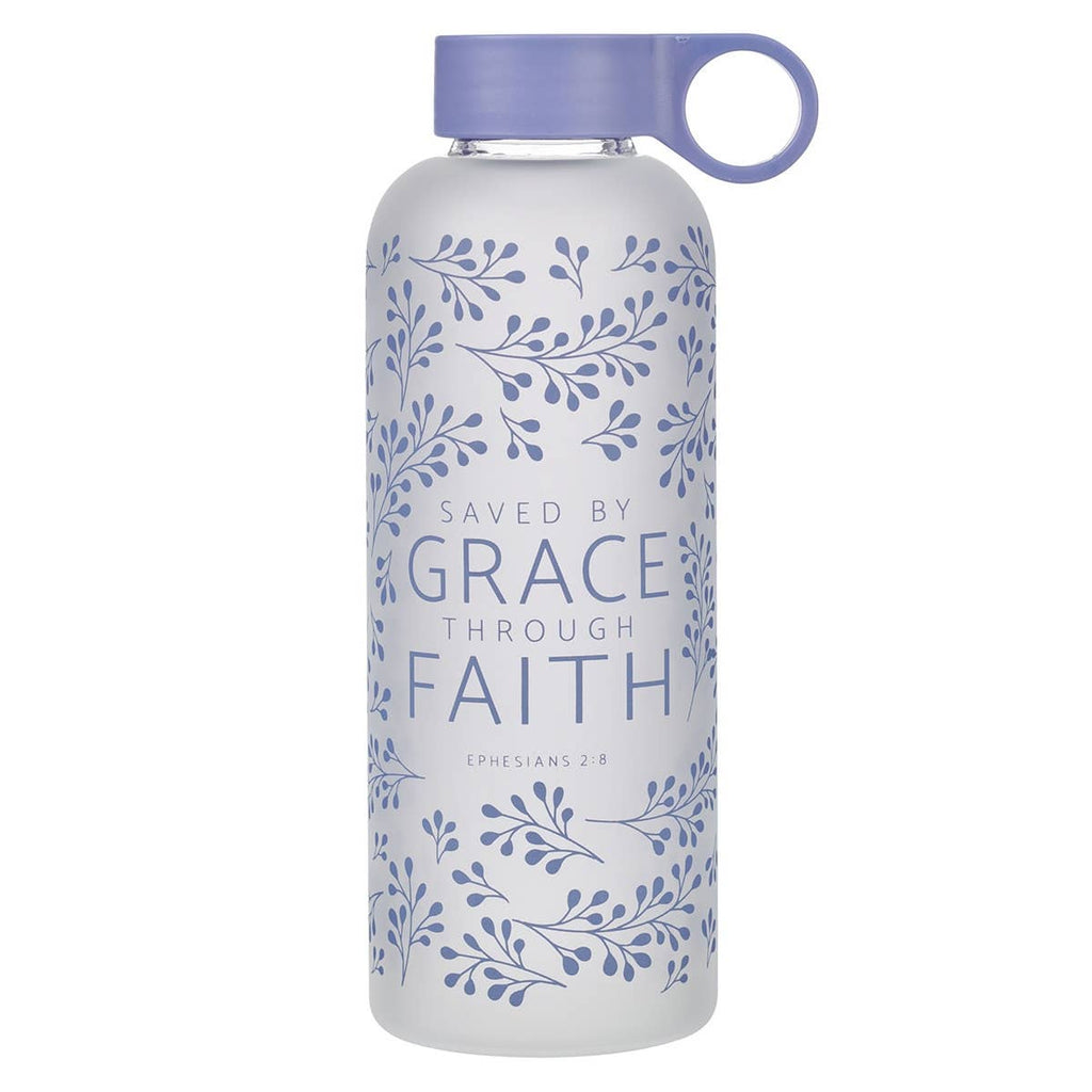 Saved by Grace Eph. 2:8 Water Bottle