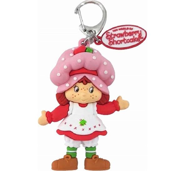 Strawberry Shortcake Backpack Clips