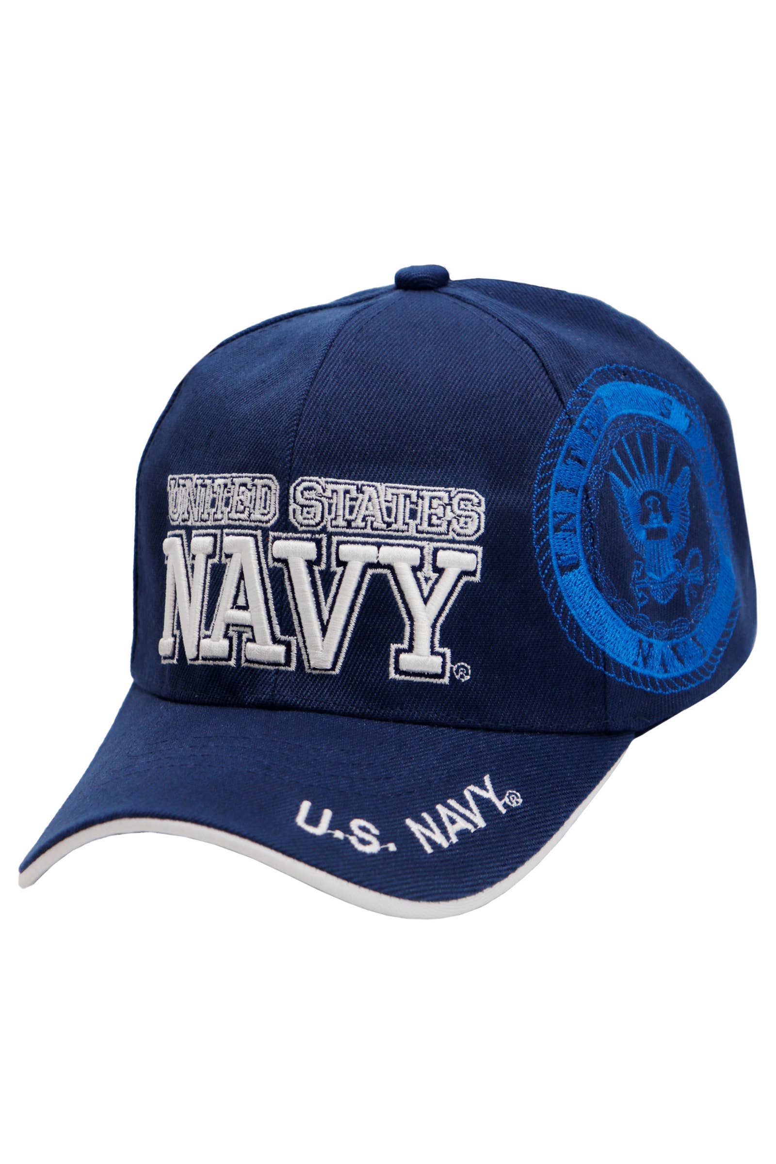 U.S. Navy Official Licensed Baseball Cap: NAVY BLUE / ONE SIZE