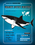 Mighty Bitey Whitey - Tin Sign