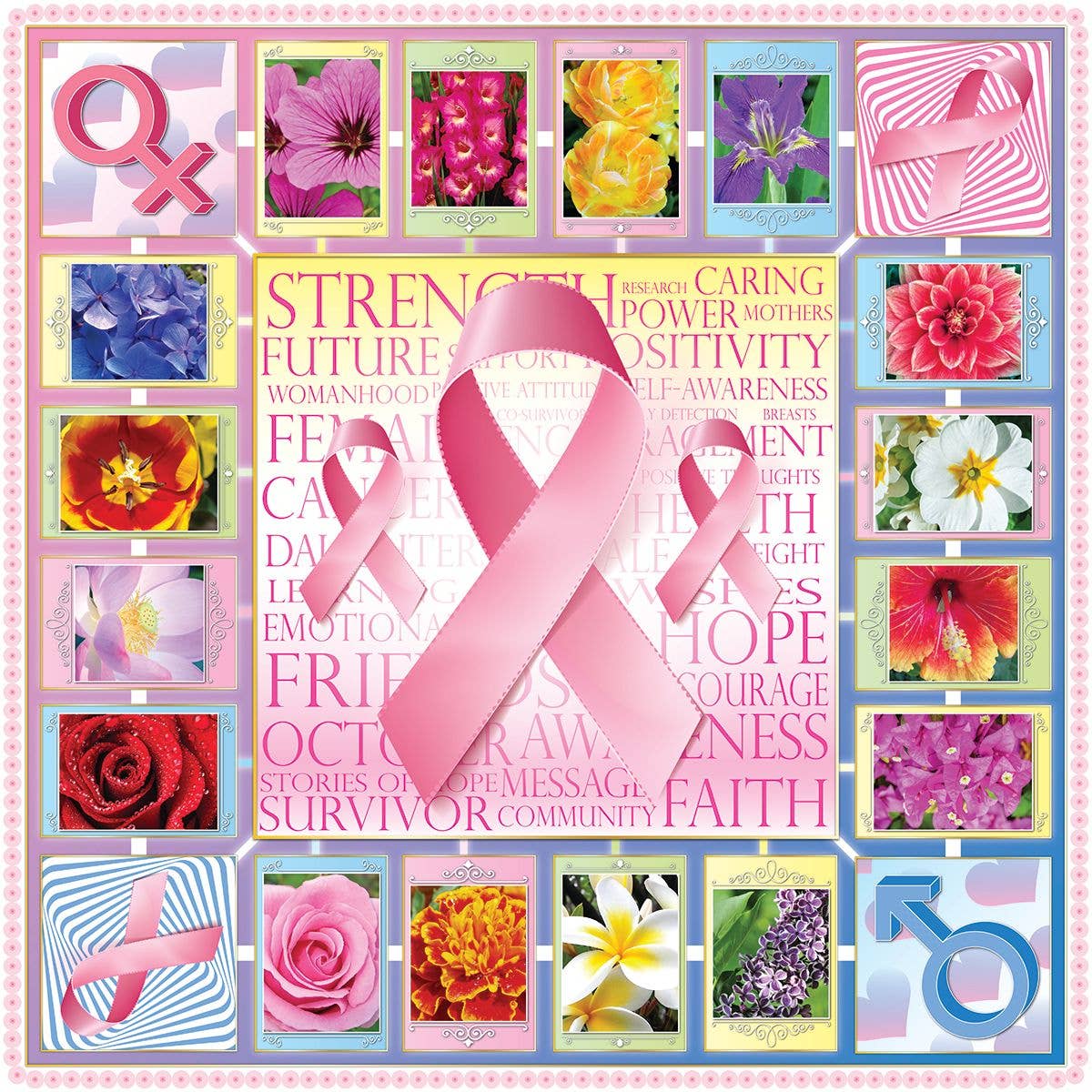 Symbols of Strength 500 Piece Jigsaw Puzzle