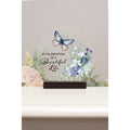 In Celebration of a Beautiful Life Glass Plaque