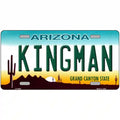 Kingman Arizona Metal Novelty License Plate