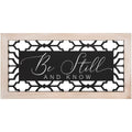 Be Still and Know Wall Decor