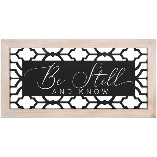 Be Still and Know Wall Decor