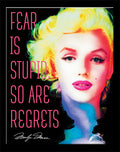 Marilyn Monroe - Fear - Tin Sign