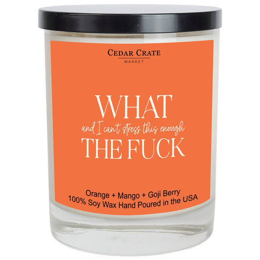What (And I Can't Stress This Enough) The Fuck Color Candle