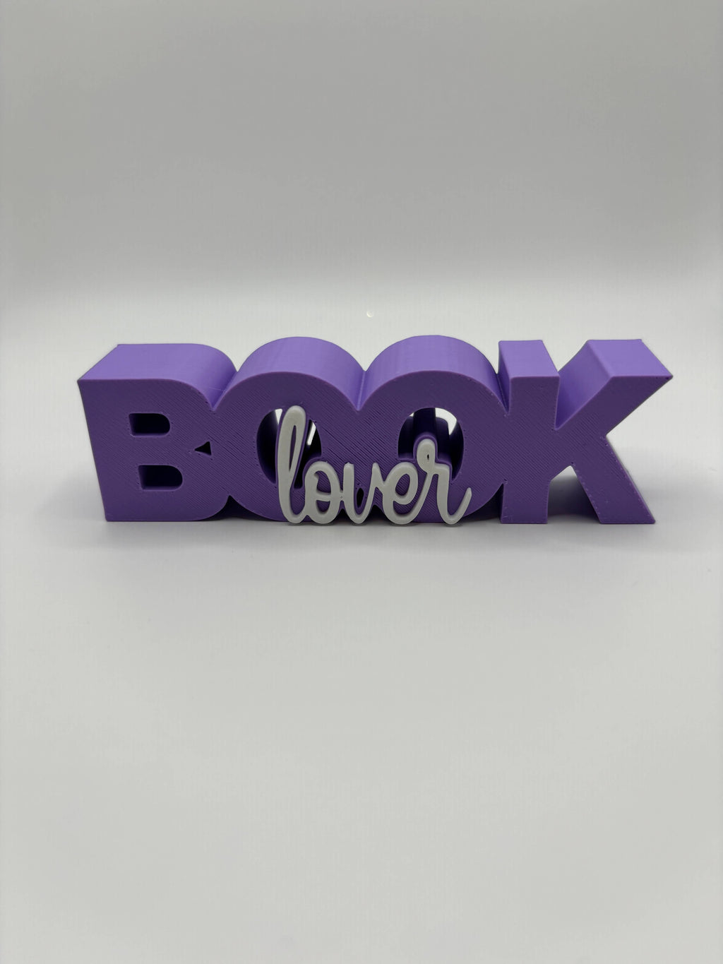 Book Lover Sign: Purple