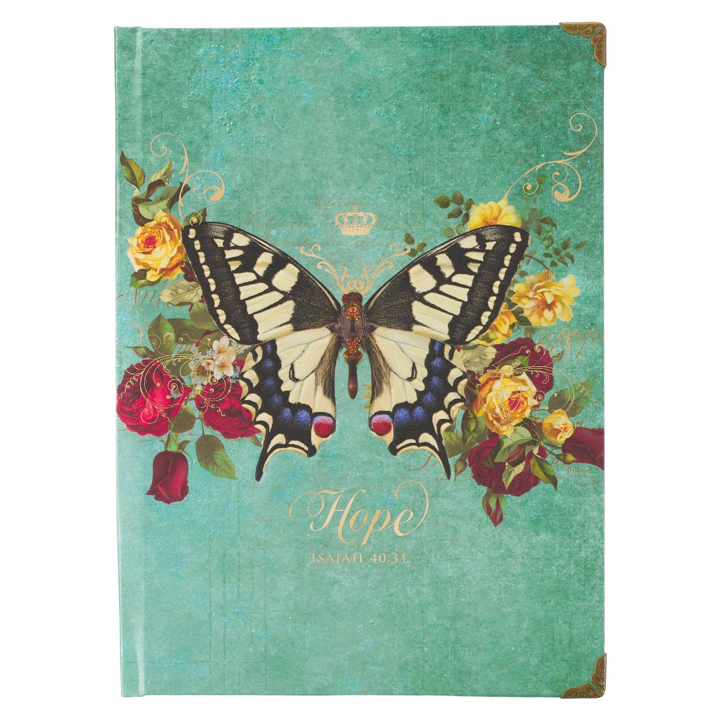 Hope Butterfly Hardcover Journal