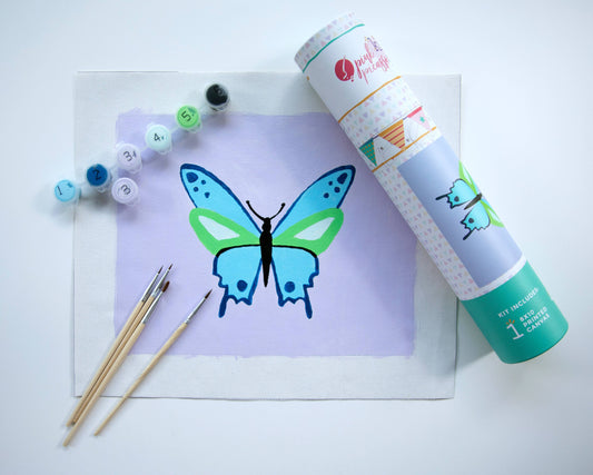 Butterfly Paint by Numbers Kit