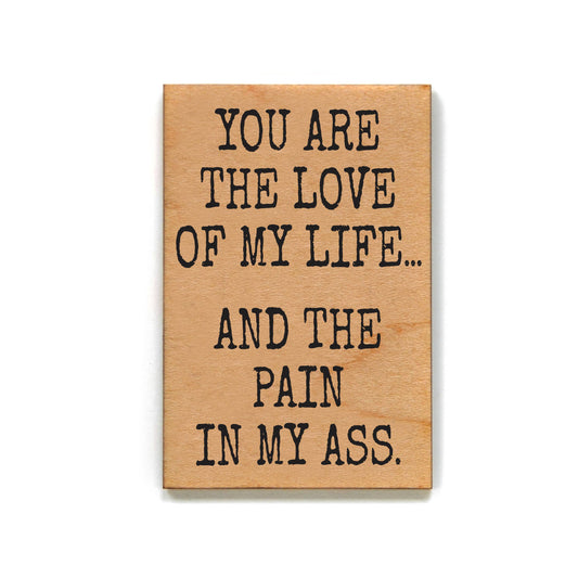 You Are The Love Of My Life And Pain In My Ass Funny Magnets