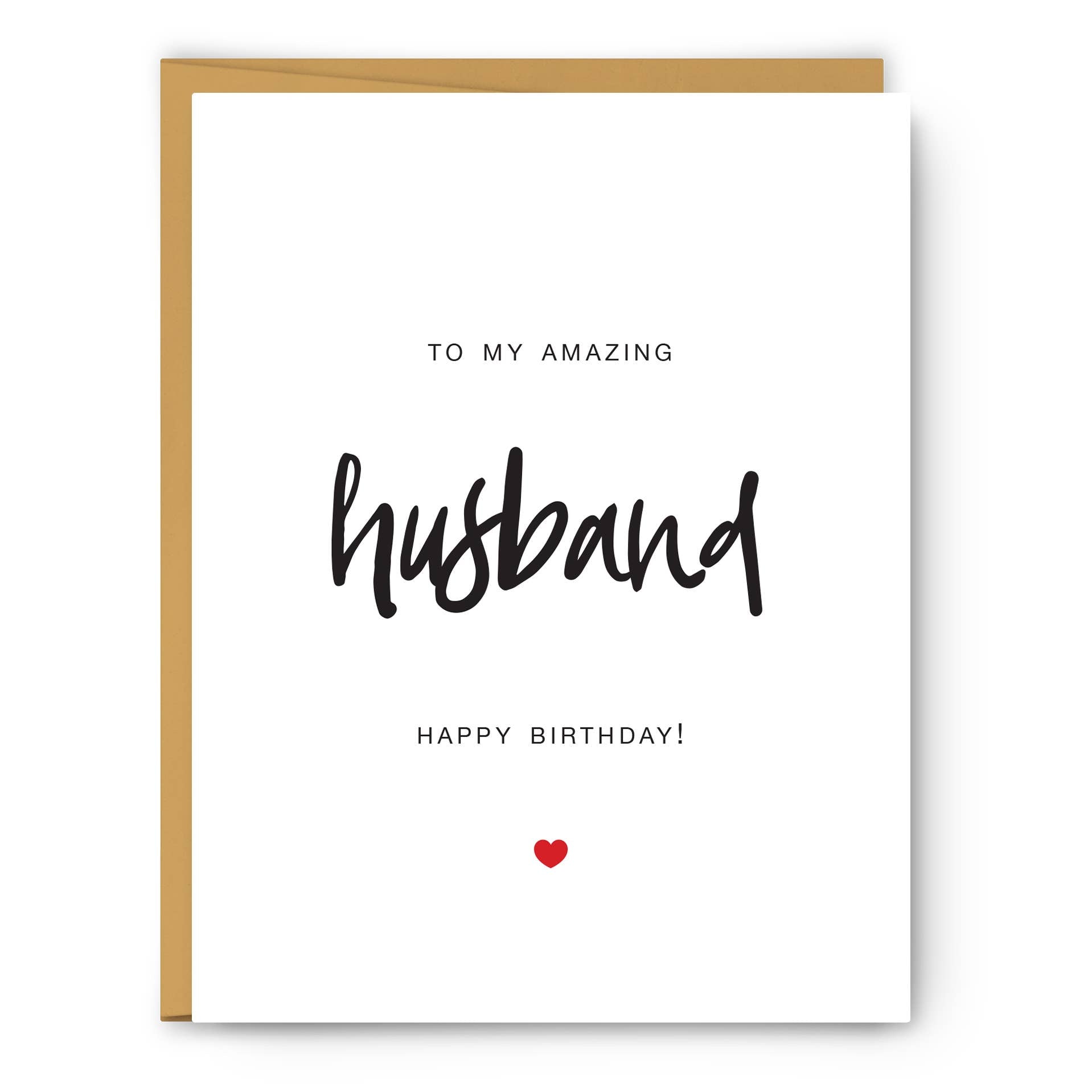 Footnotes - To My Husband - Birthday Card