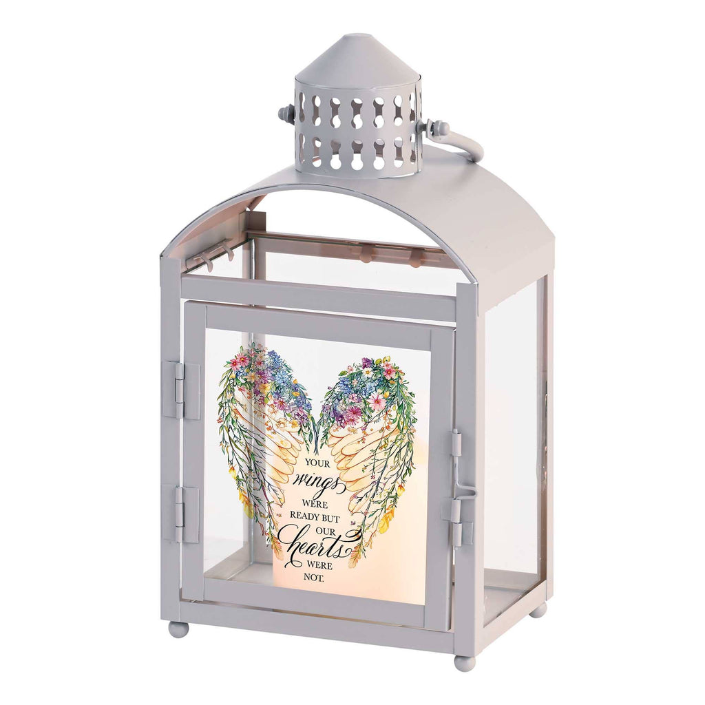 Your Wings Were Ready But Our Hearts Were Not Memorial Lantern