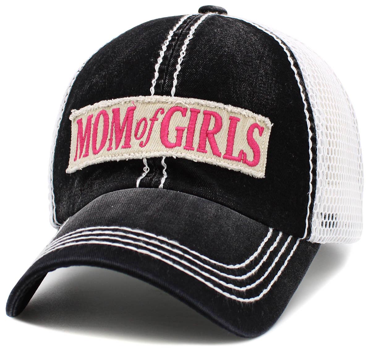 Mom of Girls Cap