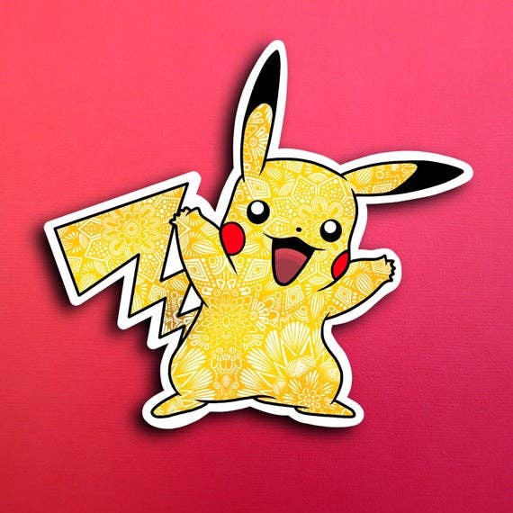 Pikachu Sticker